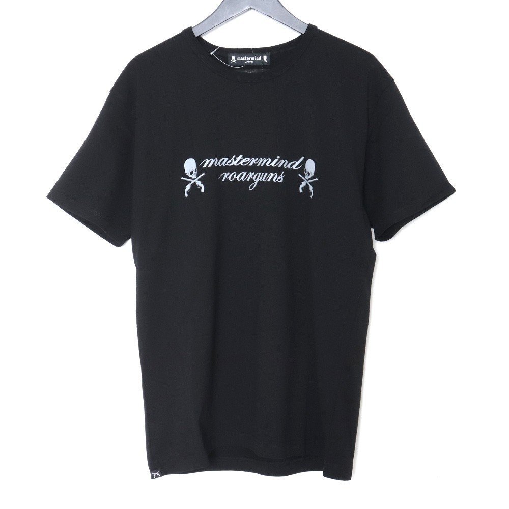 未使用 MASTERMIND × ROAR Tシャツ ブラック サイズ4 20SGT-MM03 マスターマインド ロアー 半袖カットソー_画像1