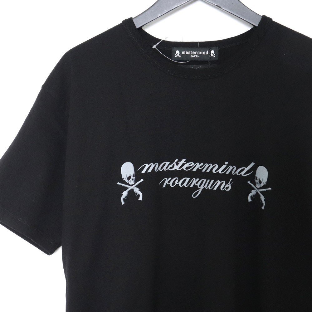 未使用 MASTERMIND × ROAR Tシャツ ブラック サイズ4 20SGT-MM03 マスターマインド ロアー 半袖カットソー_画像3