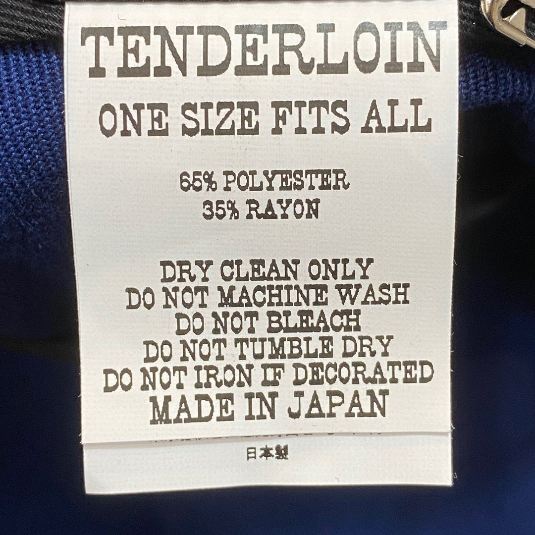 TENDERLOIN ワークキャップ FREE ブルー テンダーロイン 帽子_画像8