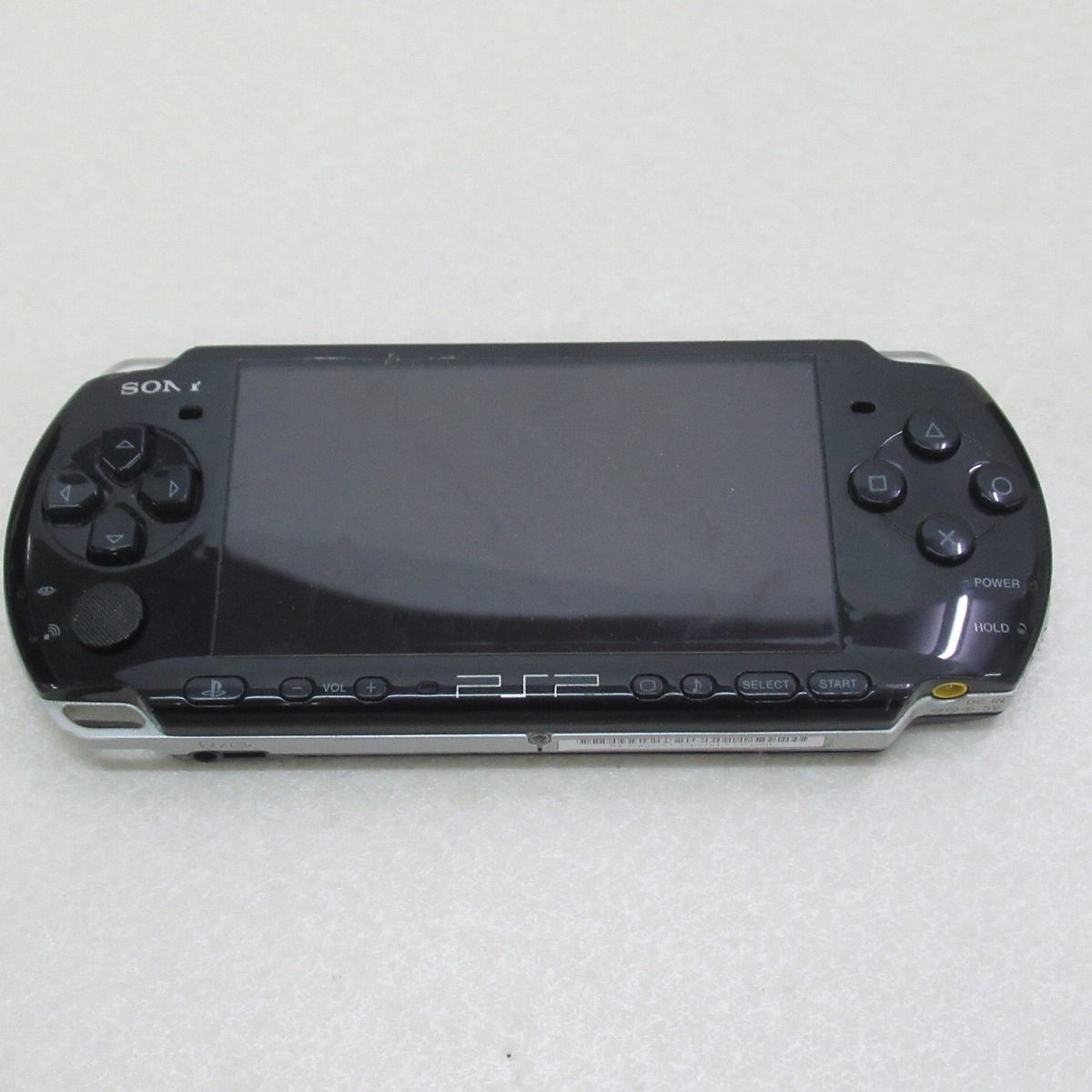 PSP 本体 ピアノブラック PSP-3000 + モンスターハンター2nd/2nd G/3rd ソニー SONY 箱説+ソフト付 動作確認済 難あり【10_画像3