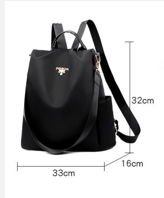 lady's backpack * lady's rucksack * fashion bag Korea black