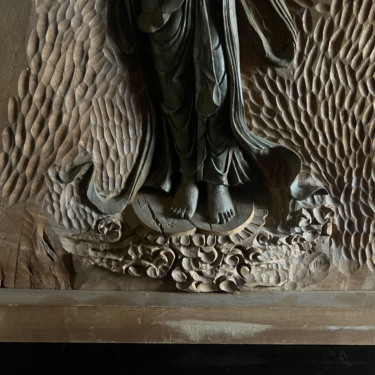 スコータイ様式菩薩像 仏像座像東洋彫刻宗教美術インテリア置物 