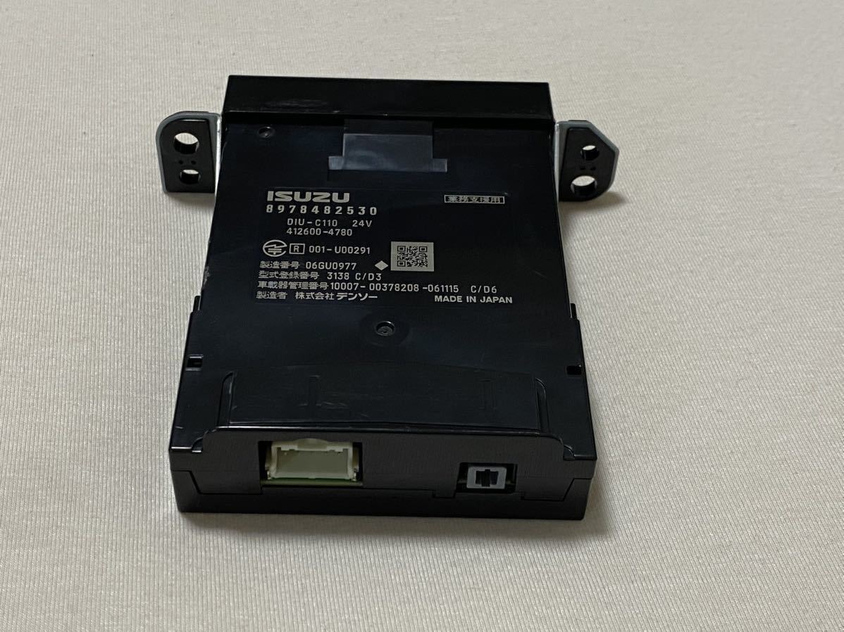 新車外し ETC2 0 車載器 いすゞ 純正 ISUZU 24v 業務支援 DENSO 新車外し ETC2 0 車載器 いすゞ 純正 ISUZU 24v 業務支援 DENSO