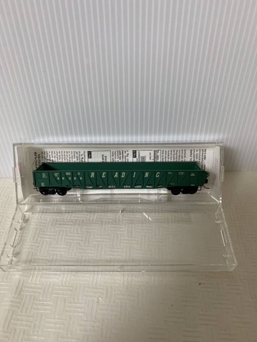 Micro Trains マイクロトレイン車両模型/紙記載 62060 READING リーディング/ミニカー/レトロ/部品取り用/状態 動作未確認/黴等/ジャンク扱_画像1