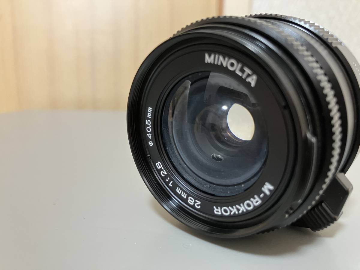 作例あり】MINOLTA M-ROKKOR 28mm F2.8 ミノルタ M-ロッコール★ライカMマウント_画像3