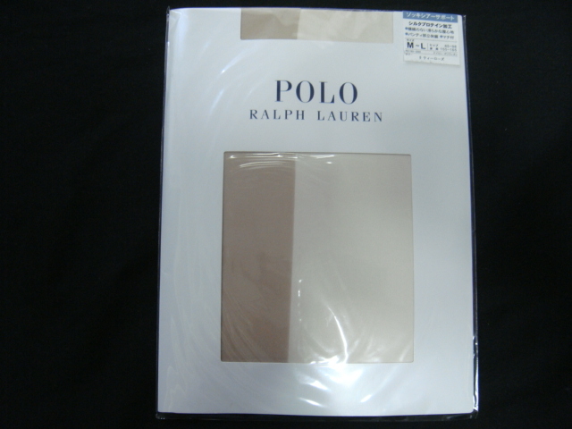 POLO RALPH LAUREN／＜ポロラルフローレン*ストッキング・サイズM~L(ヒップ85～98cm/身長150～165cm)8ティーローズ＞□彡『未使用品』_画像1