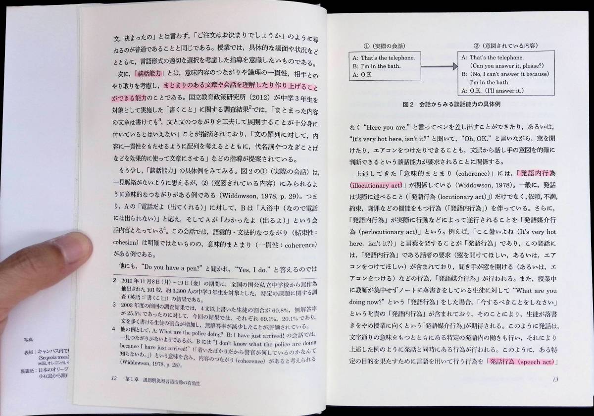 ★送料0円★ 小・中・高等学校における学習段階に応じた英語の課題解決型言動活動 今井典子・高島英幸 東京書籍 2015年6月1刷 ZA231012M1_画像4