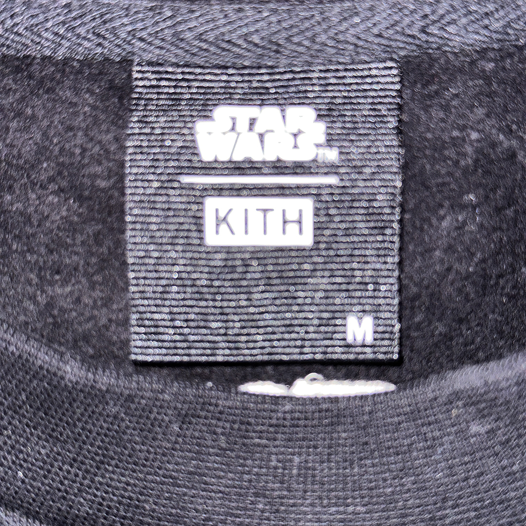 【1回着用】KITH(キス)10周年 STAR WARS(スターウォーズ) ダースベーダー スウェット 黒 M_画像6