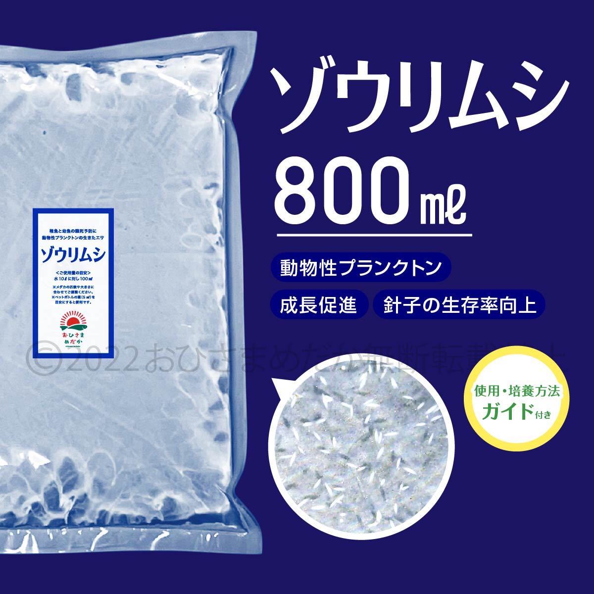 送料無料【ゾウリムシ　種水　800ml】めだか　メダカ　針子メダカ卵針子 稚魚　餌　psb　 金魚　青水　PSB　クロレラ　ミドリムシ に