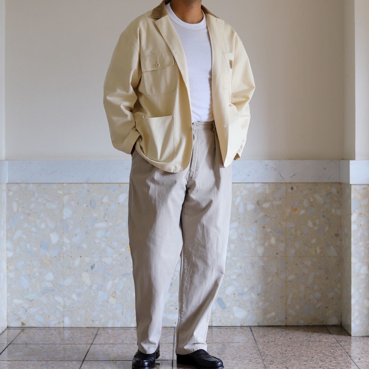 極美品】80s Ralph Lauren vintage tuck slacks chino pants
