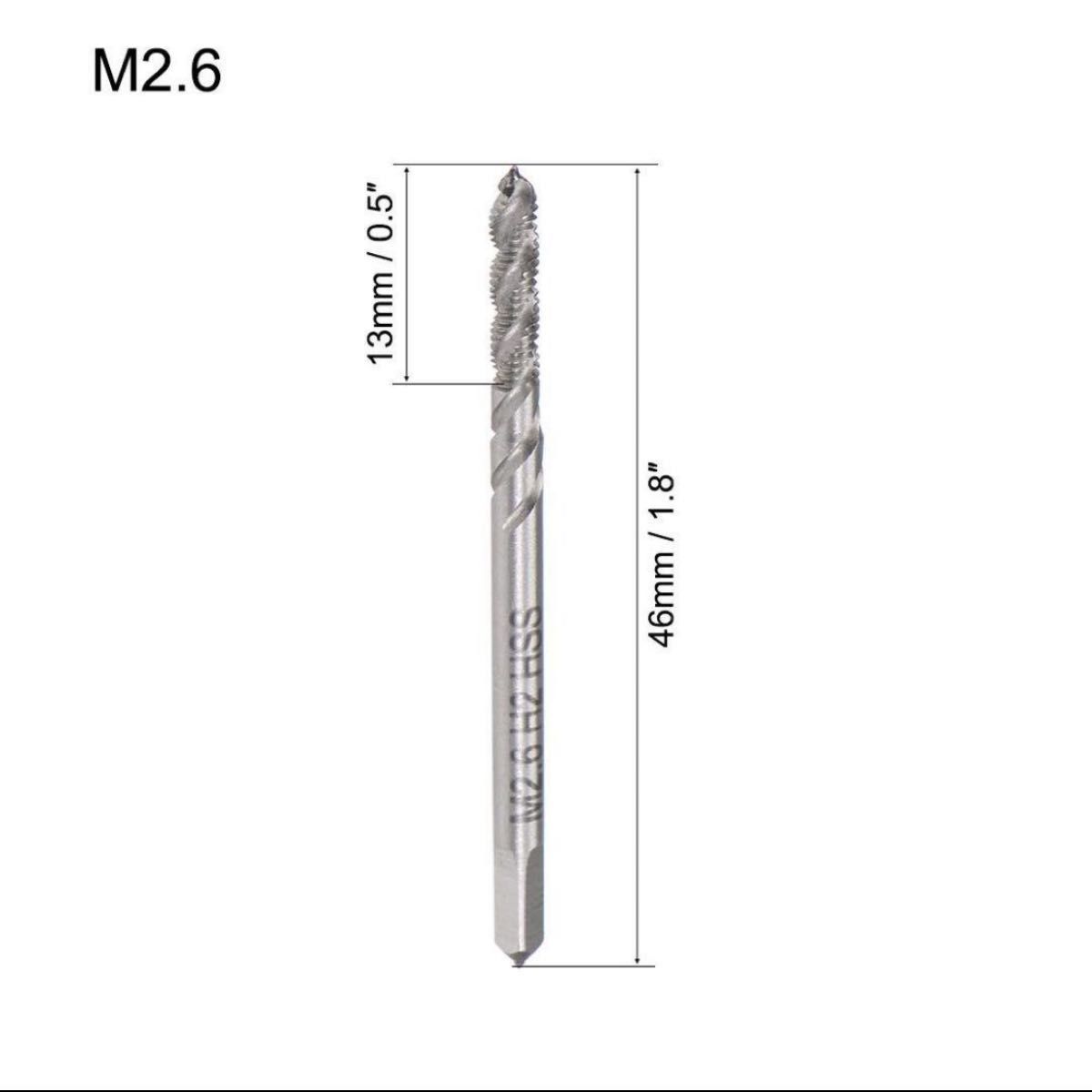 \\SALE！//メトリック螺旋ポイント M2.6ねじ  10個