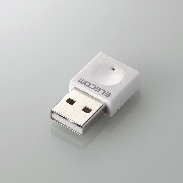 【ELECOM】 300Mbps USB無線小型LANアダプタ WDC-300SU2S Win10 / 8 / 7 /Mac OS 対応　在庫多数_画像1