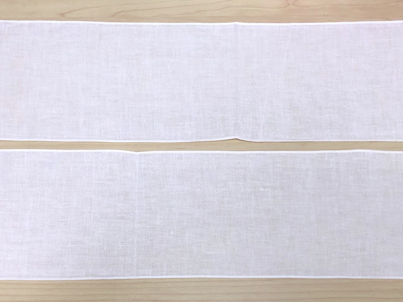 [ six shaku undergarment fundoshi ]SGO300-02. cloth eggshell white raw .W16.0.x L300cm