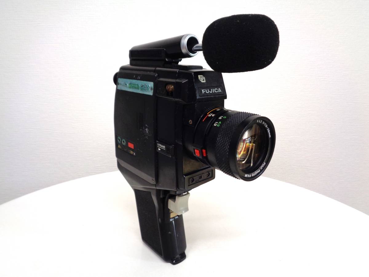 FUJICA　Single-8　P500　フジカ シングル-８　8ｍｍカメラ　フィルムカメラ_画像3