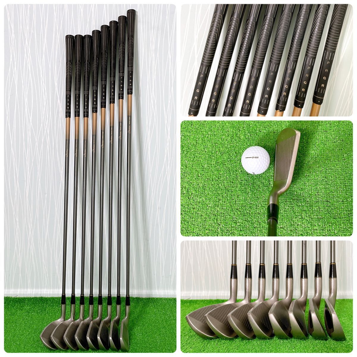 1369【名器 希少】PRGR プロギア DATA 750 TITAN 8本 データ750 1369【名器 希少】PRGR プロギア DATA 750 TITAN 8本 データ750