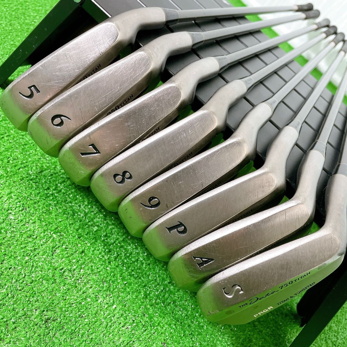 1369【名器 希少】PRGR プロギア DATA 750 TITAN 8本 データ750 1369【名器 希少】PRGR プロギア DATA 750 TITAN 8本 データ750