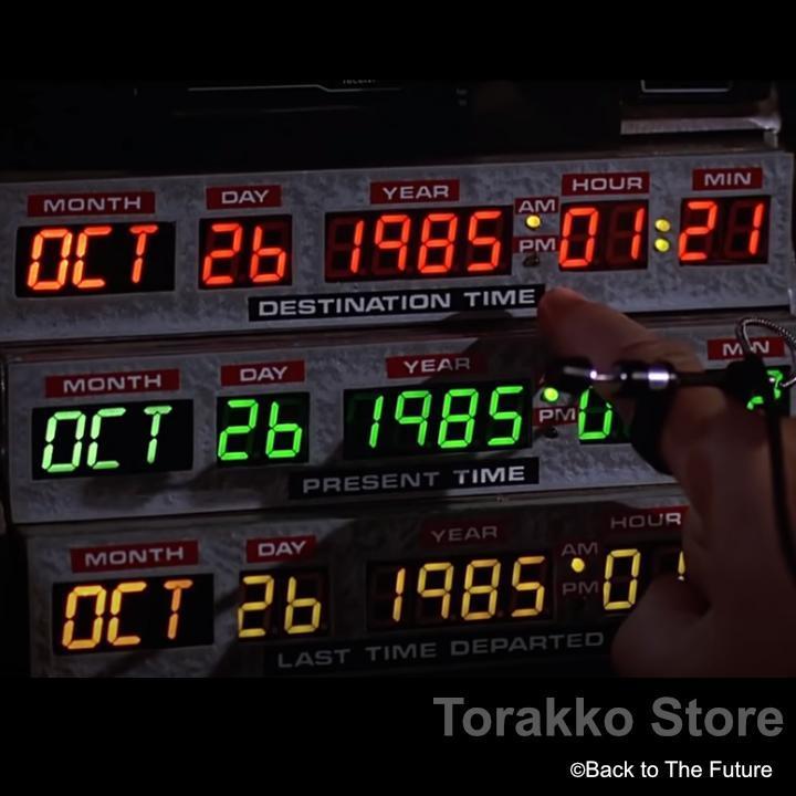 バックトゥザフューチャー LEDライト 公式ライセンス品 タイムサーキット 海外限定 ファングッズ Back to the Future_画像4