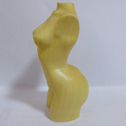 裸婦像　木彫り彫刻　全高約9cm_画像3
