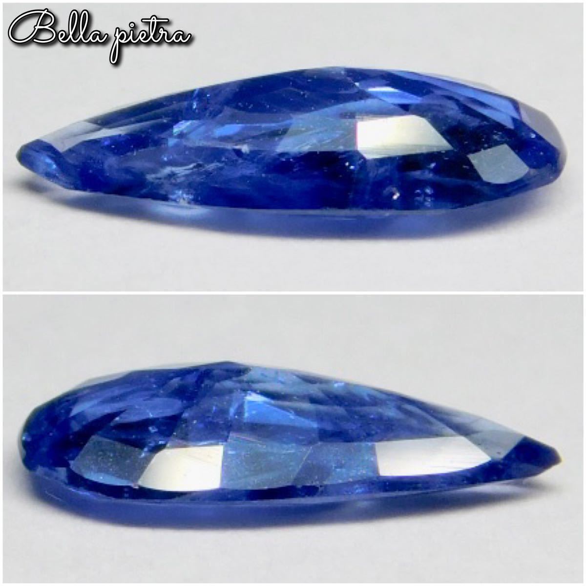 0.86ct★天然ブルーサファイア マダガスカル産 コランダム ルース ペアシェイプカット パワーストーン Sapphire 裸石 宝石 天然石 13_画像9