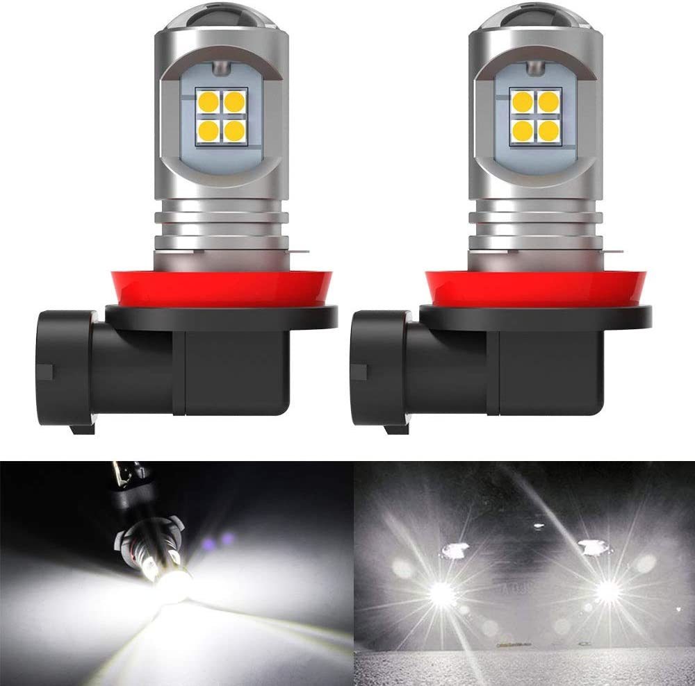 h11 led フォグランプ ホワイト 爆光 車検対応 H8 H9 H16JP h11 led フォグ H8 LED フォグ h16 LEDフォグランプ h9 led 3030チップ_画像1