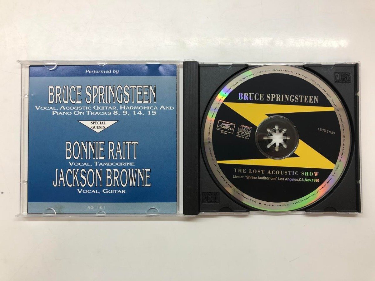 * [CD THE LOST ACOUSTIC SHOW BRUCE SPRINGSTEEN blues * springs s tea n]143-02310