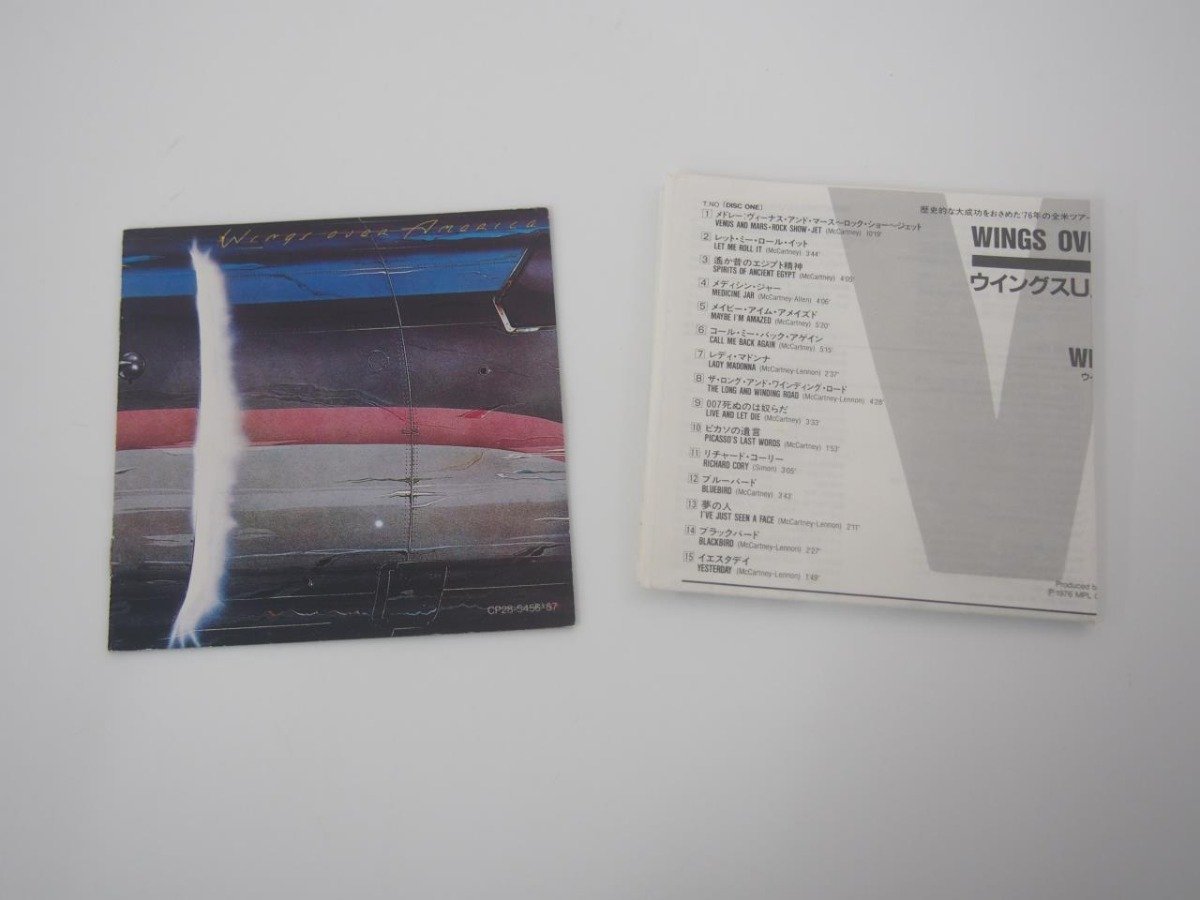 ★ 【2枚組CD ウイングス U.S.A.ライヴ!! Wings OVER AMERICA】151-02310の画像4