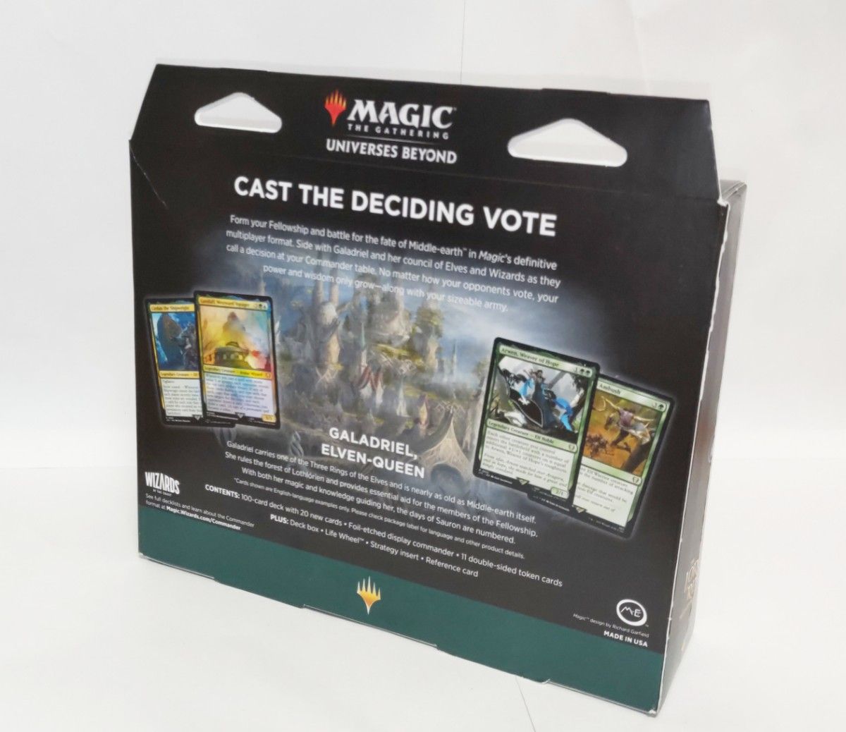 MTG 指輪物語:中つ国の伝承 統率者デッキ エルフの評議会 英語 Amazon.co.jp: マジック:ザ・ギャザリング 指輪物語:中つ国の