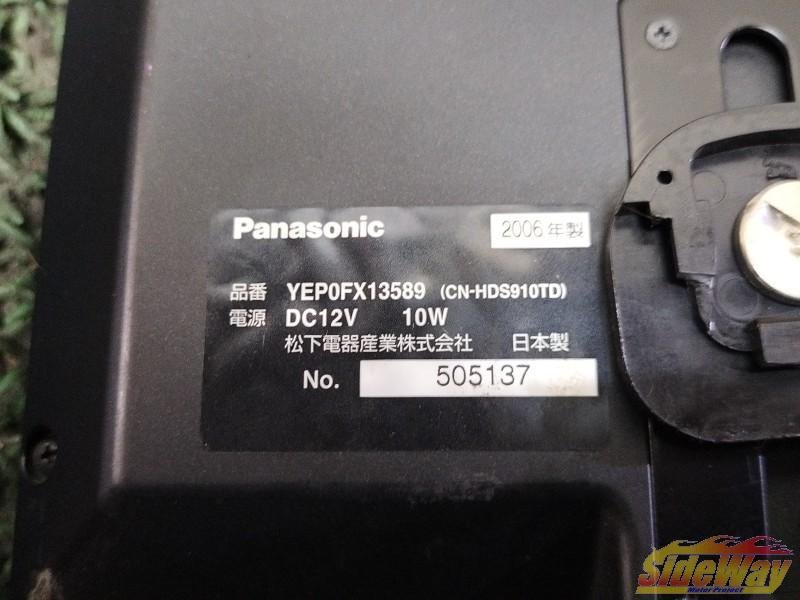 M_スカイライン(CPV35)使用パナソニック ストラーダ HDDナビ本体+モニター CN-HDS910D+地デジチューナー【A54N】_画像3