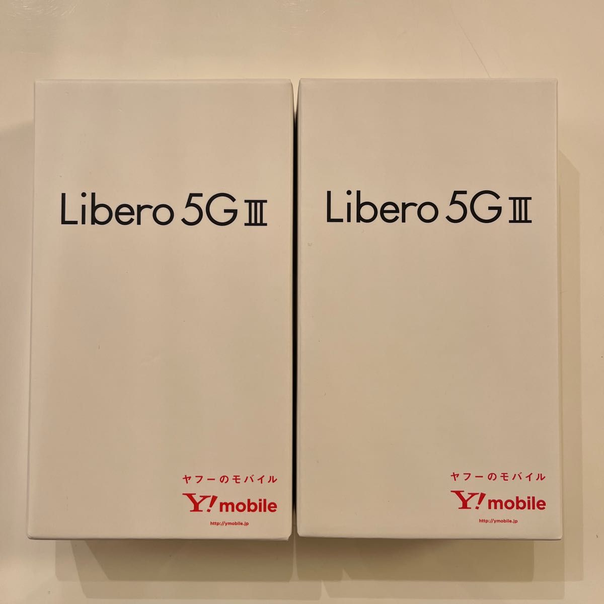 Libero 5G III ホワイト 64 GB Y!mobile 2台-