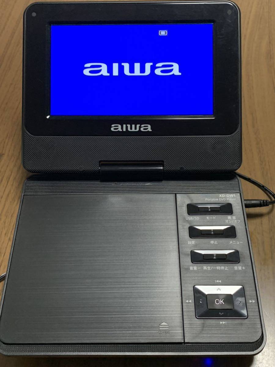 AIWA 　ポータブルDVDプレーヤー 　XD-DW1_画像4