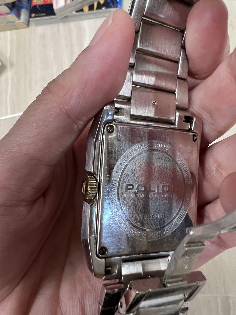 【C】police アナログ腕時計　美品_画像2