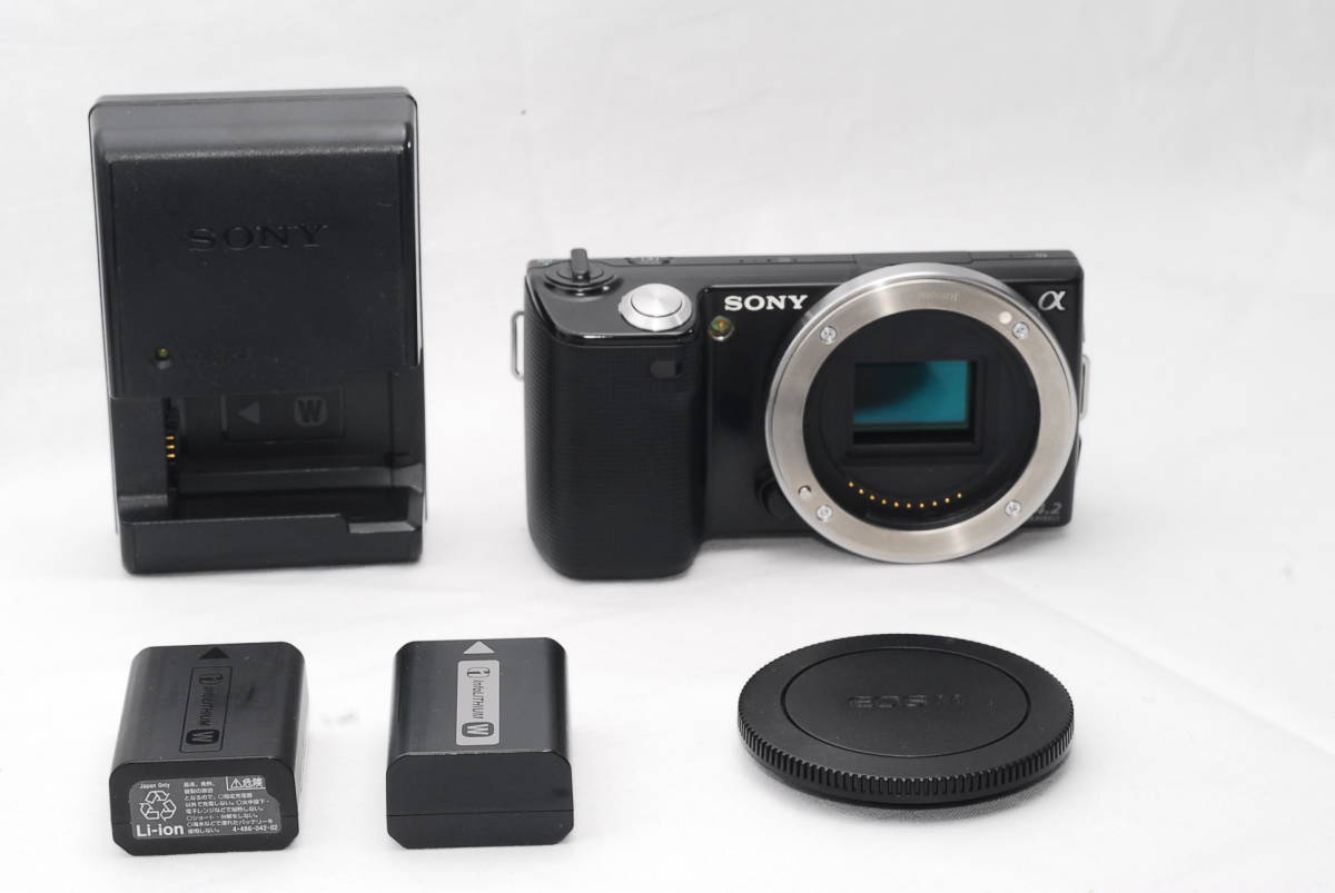 公式 ソニー ☆良品☆SONY NEX-5 ブラック デジタルカメラ ミラーレス