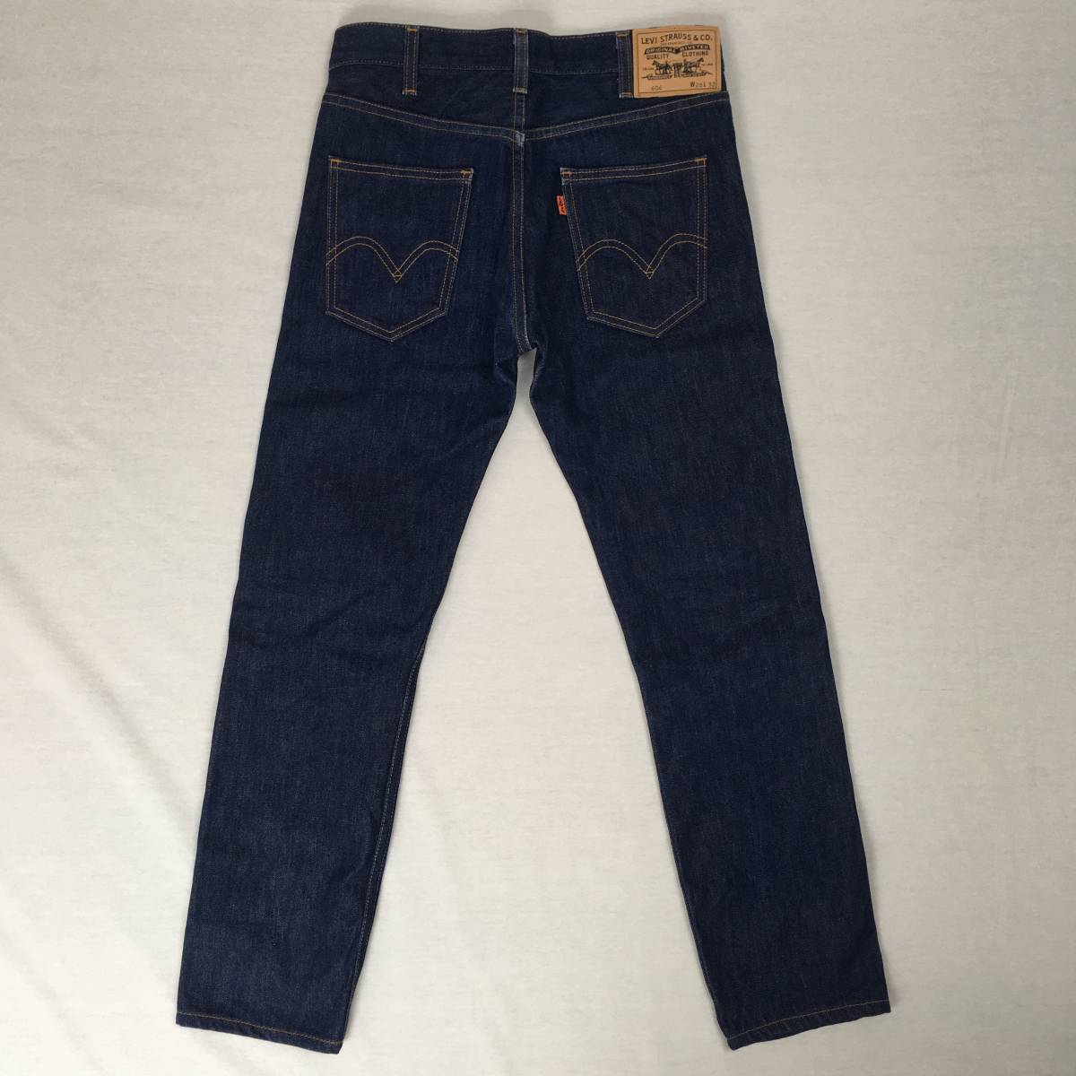 LEVI'S リーバイス 606 1969モデル 30605-0030 米国製 BIG'E' LVC スリムフィット デニム ジーンズ W28 L32 オレンジタブ 42TALONジップ_画像2