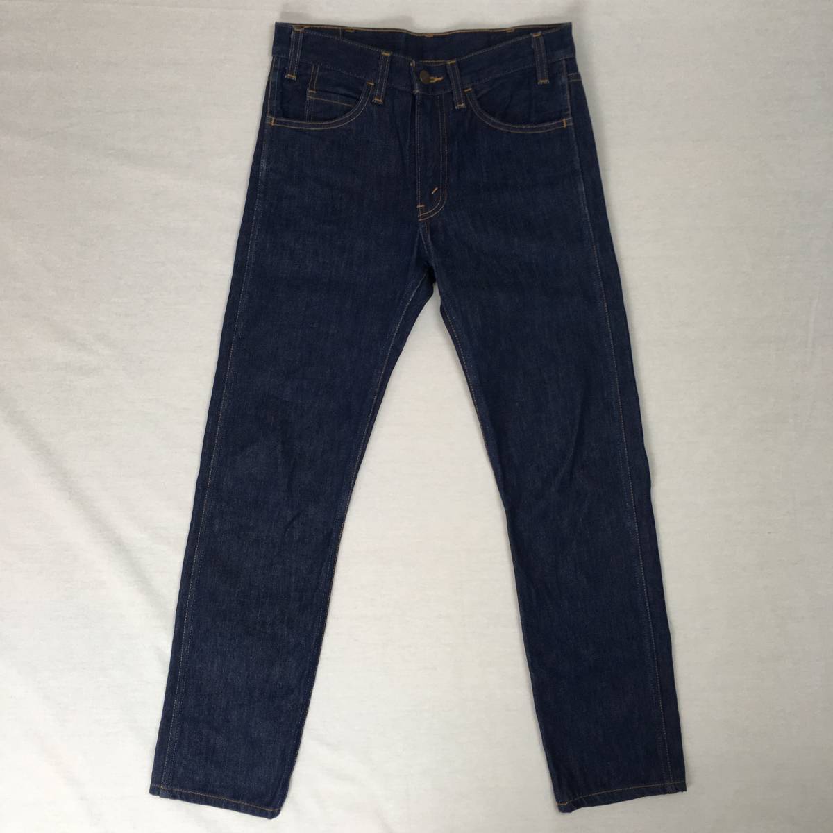 LEVI'S リーバイス 606 1969モデル 30605-0030 米国製 BIG'E' LVC スリムフィット デニム ジーンズ W28 L32 オレンジタブ 42TALONジップ_画像3