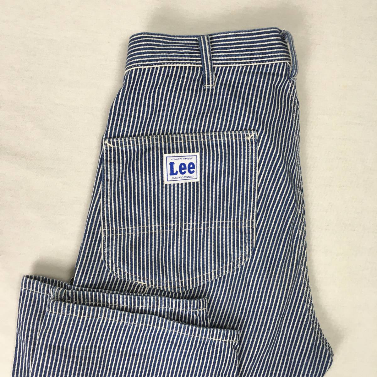 Lee Lee LM7288 Хикори Хикори, сделанные в рабочих штанах Японии.
