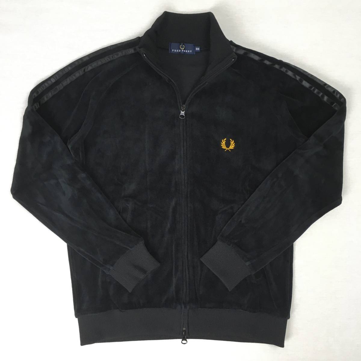 FRED PERRY フレッドペリー FPJ114S 日本製 ベロア トラックトップ