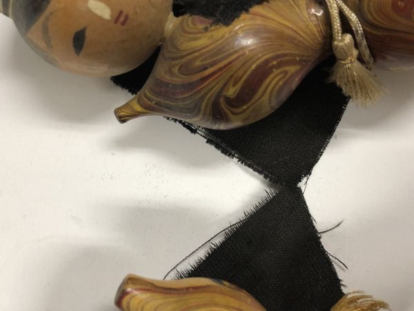 レトロ こけし 人形 セット ひょうたん 館林茂林寺 分福茶釜の画像3