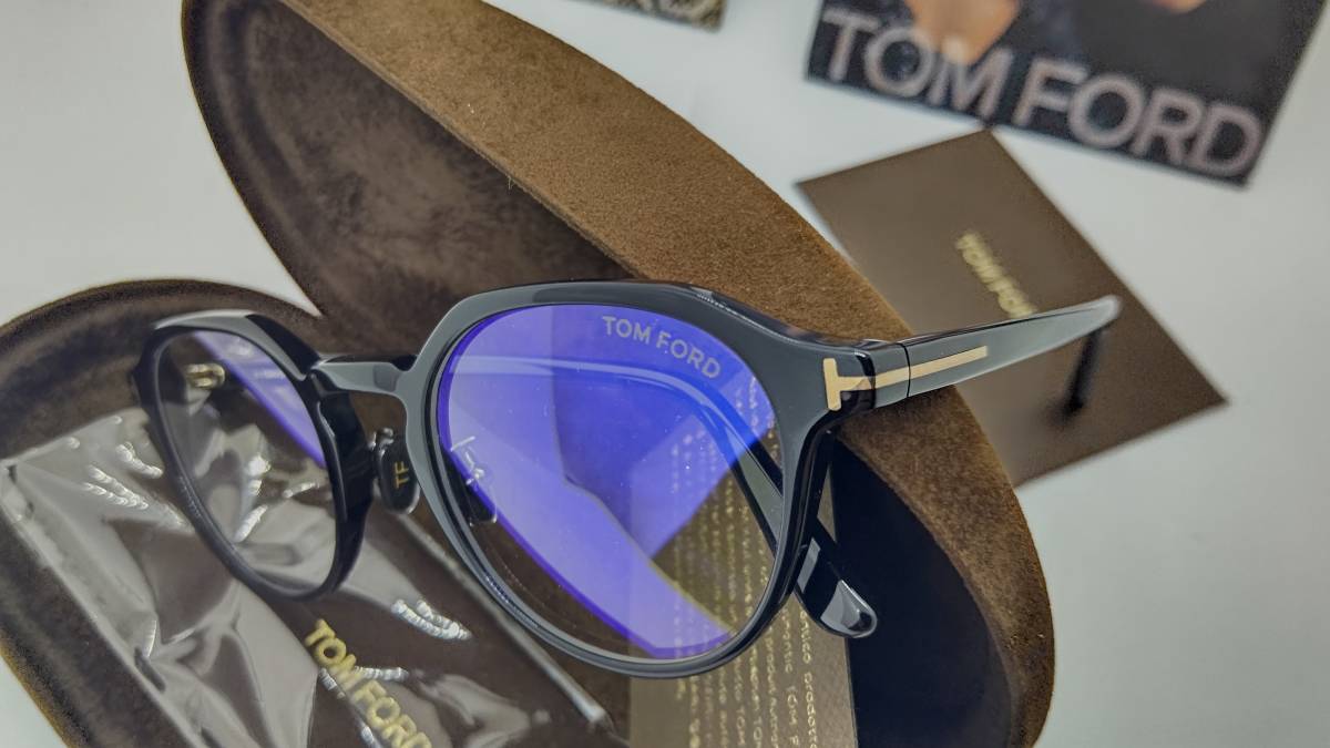 トムフォード 眼鏡 アジアンモデル ブルーカットレンズ 送料無料 税込