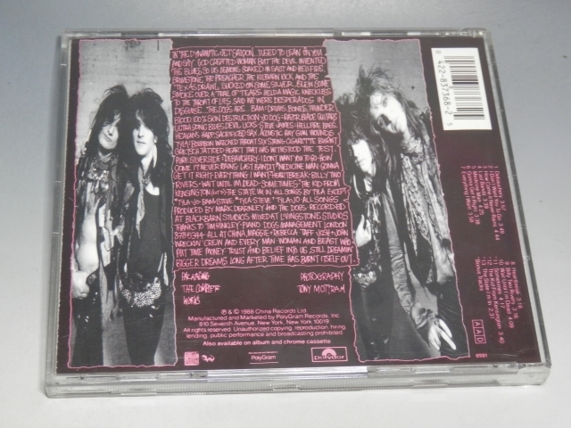 □ THE DOGS D'AMOUR ザ・ドッグス・ダムール IN THE DYNAMITE JET SALOON 輸入盤CD_画像2