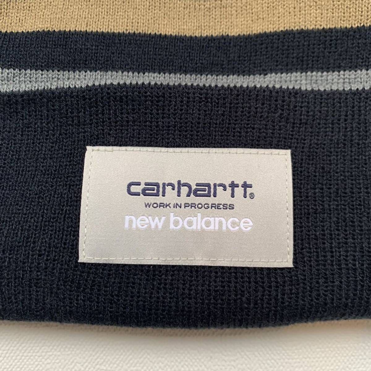 新品 ニューバランス New Balance x カーハート Carhartt WIP コラボ リバーシブル ビーニー ニット キャップ ニット帽 メンズ 送料無料_画像3