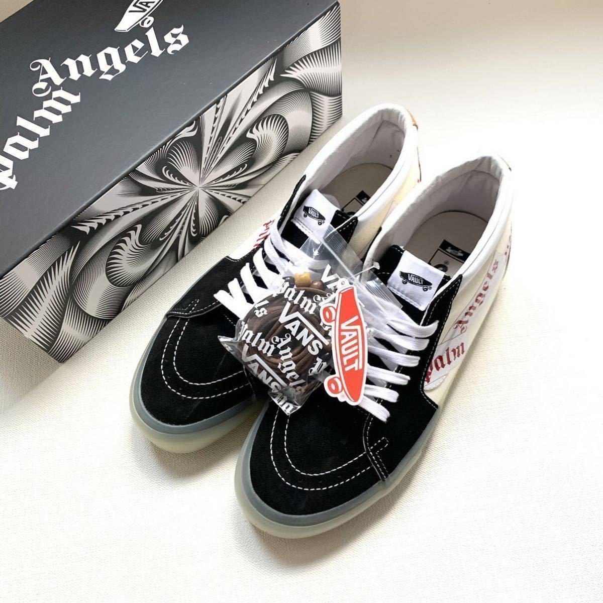 新品 VANS VAULT バンズ ボルトPalm Angels パームエンジェルス コラボ SK8-MID VLT LX スケート ミッド28㎝ スニーカー 2022AW 送料無料_画像9