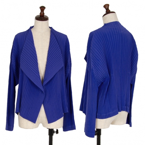 本物の イッセイミヤケISSEY MIYAKE 【レディース】 青2 プリーツ1B