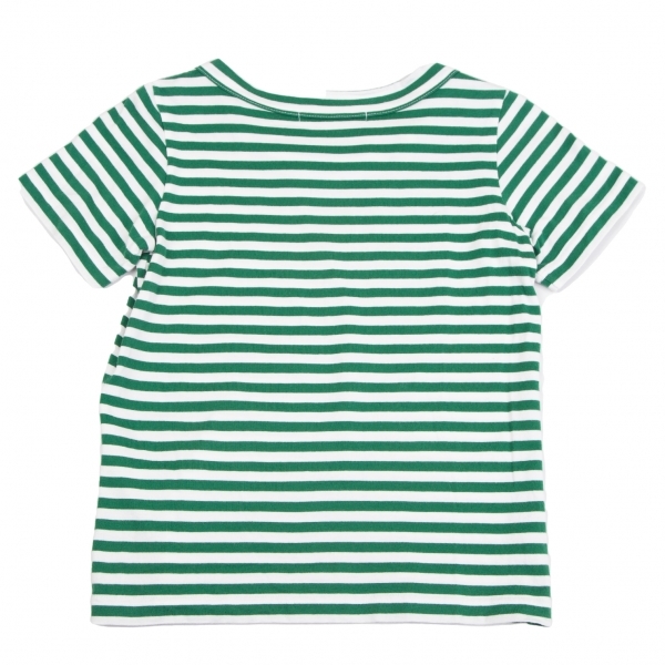 ジュンヤワタナベ コムデギャルソン ボーダーTシャツ 緑白M 【レディース】_画像8