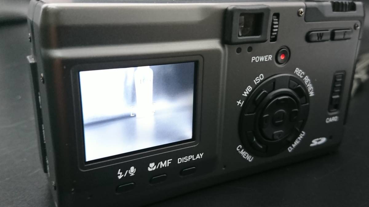 CONTAX TVS DIGITAL / Vario Sonnar 7.3-21.9mm F2.8-4.8 T* コンタックス コンパクトデジタルカメラ　稼働品_画像10