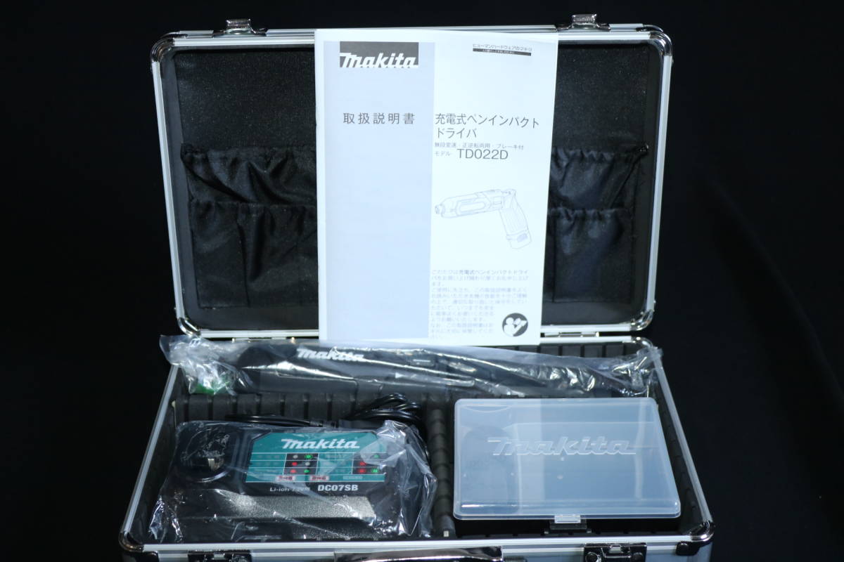O1921 ○美品○マキタ○充電式ペンインパクトドライバ○TD022DSHXB