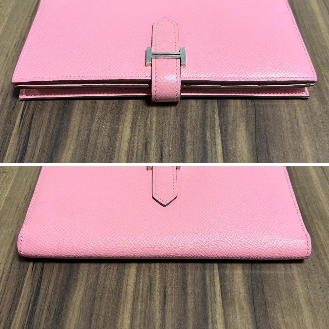 正規品 美品 HERMES エルメス 財布 ベアン スフレ マチのある 正規品 美品 HERMES エルメス 財布 ベアン スフレ マチのある