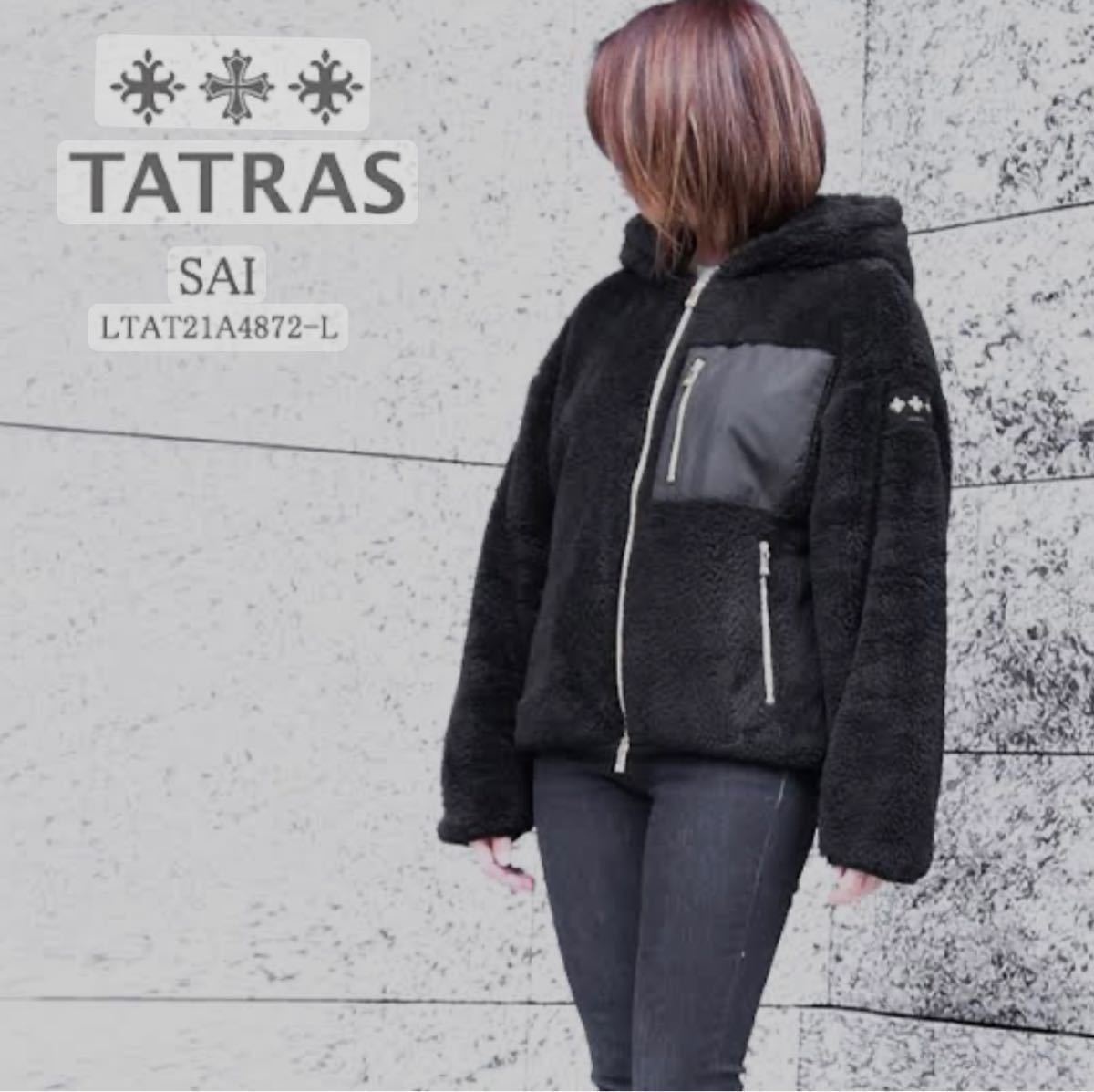 【TATRAS】タトラス LTAT21A4872-L SAI/サイ BLACK ボアジャケット