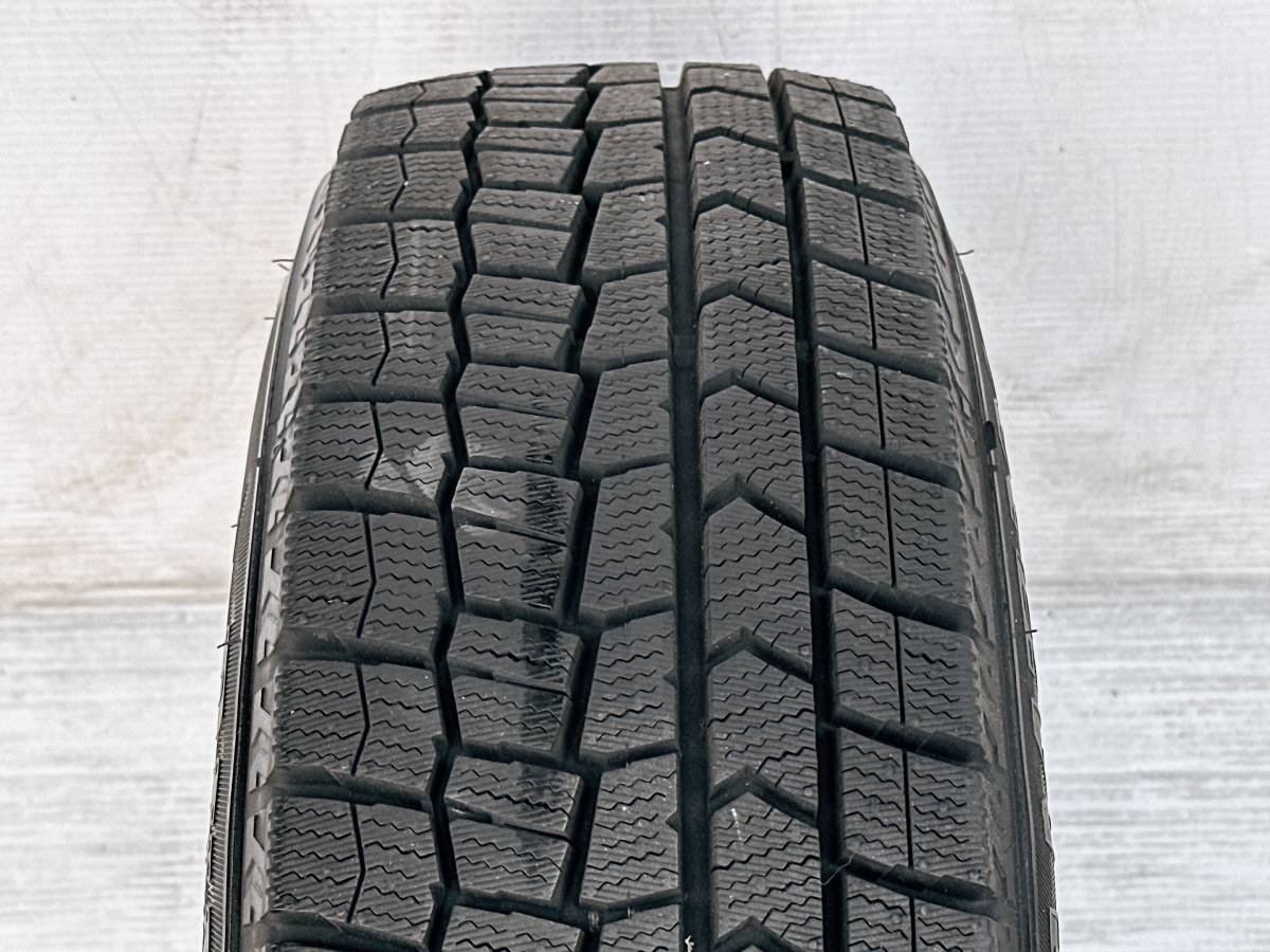 バリ山！ 国産22年製タイヤ！AXEL 14インチ 5.5J インセット50 PCD100 4穴 DUNLOP 175/70R14 使用期間少！イグニス フィット キューブ_画像7