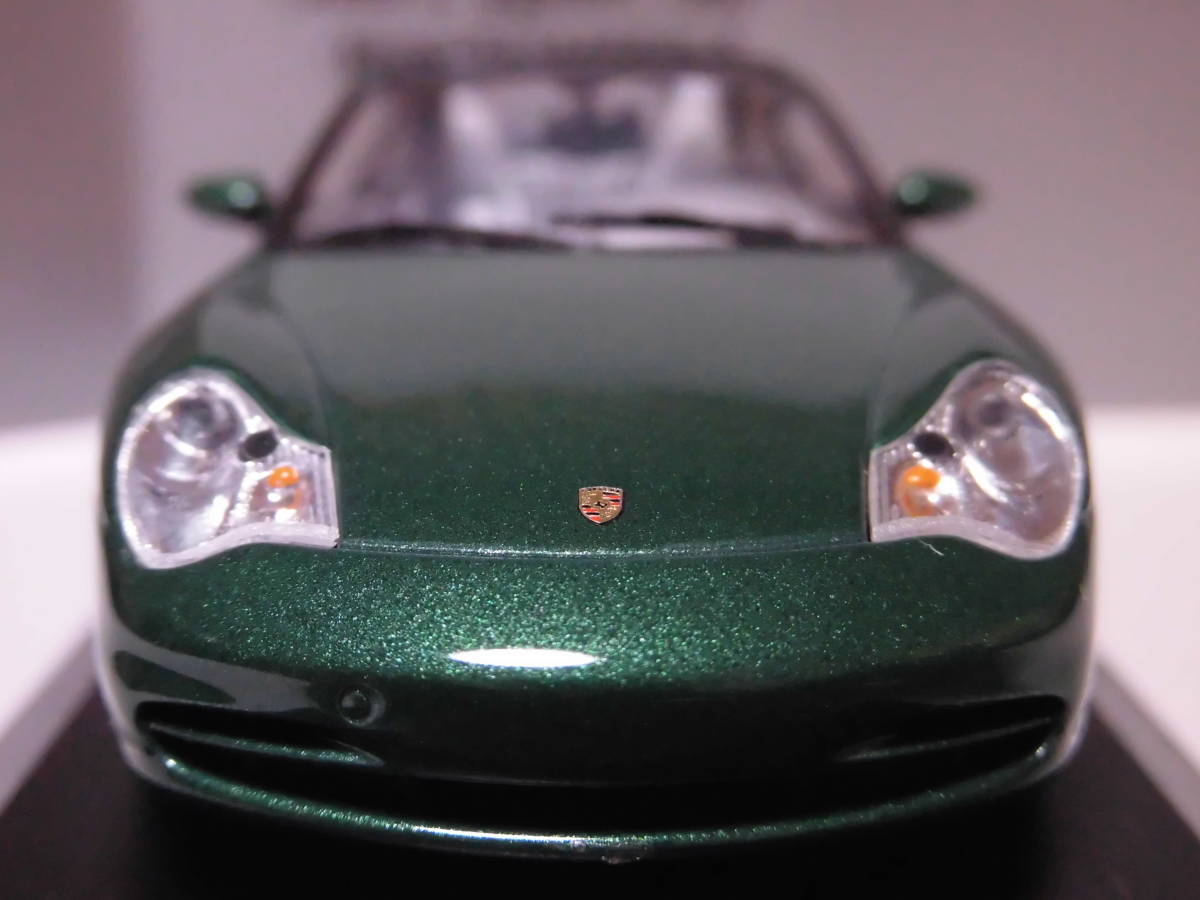 S=1/43☆PMA製 Porsche 911targa'2001/996(Dschungelgrun metallic):ポルシェ911タルガ'2001/996(グリーンメタリック)絶版希少・未使用品！_画像7