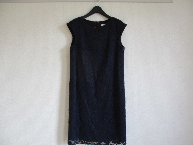  Area Free dark blue navy One-piece 44 large size beautiful goods Onward . mountain 